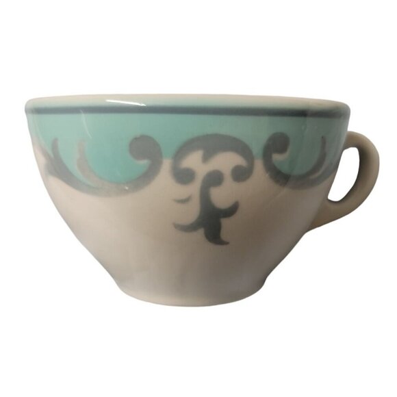 Jackson China Custom Teacups Rod Stewart Auld Lang Syne Lyric Set of 4 Rare Find - Picture 5 of 14